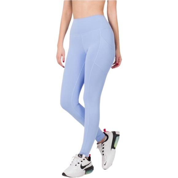 Zenana Outfitters Pants - Zenana Athletic Wide band Compression Leggings w/ Pockets-NWOT